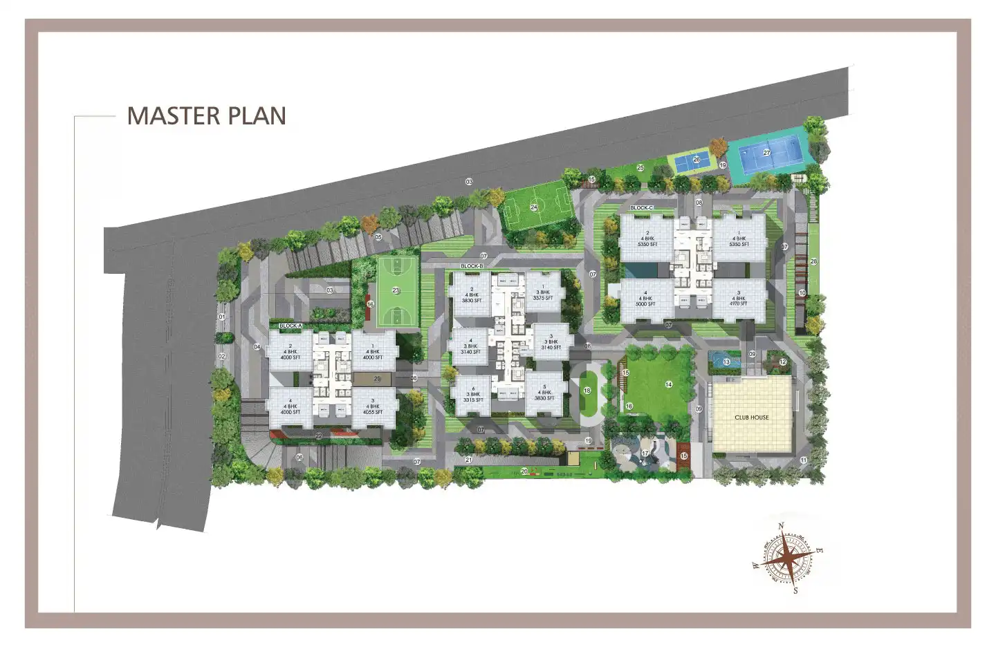 Master Plan - My Home Tridasa Tellapur