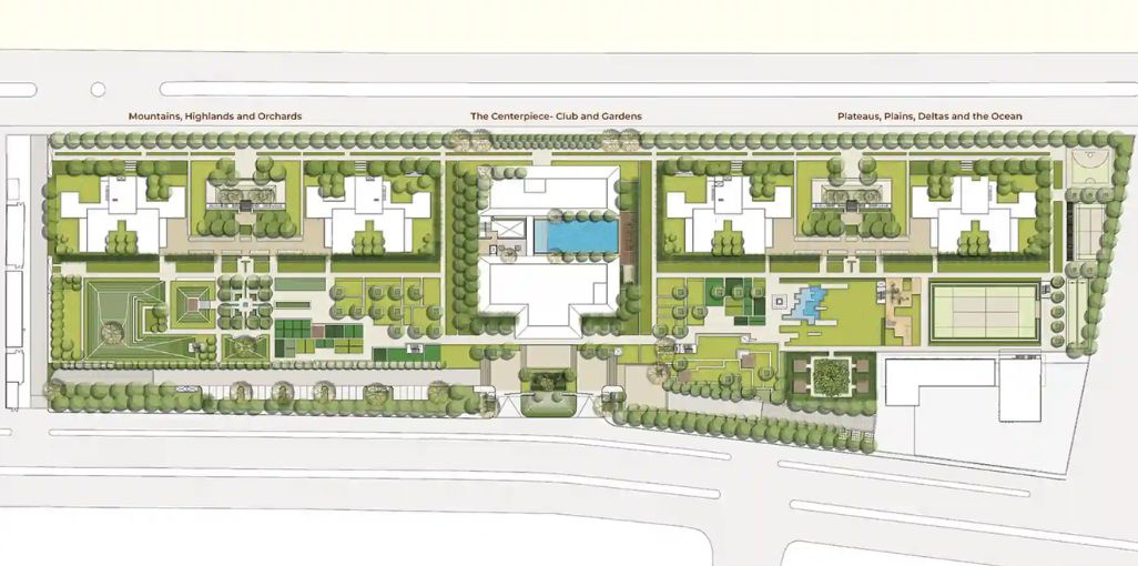 Prestige Tellapur Master Plan Hyderabad